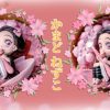 Statues/Figures FANTASY STUDIO Demon Slayer | Fantasy Studio Demon Slayer: Sakura Macaron Nezuko [Sold Out]