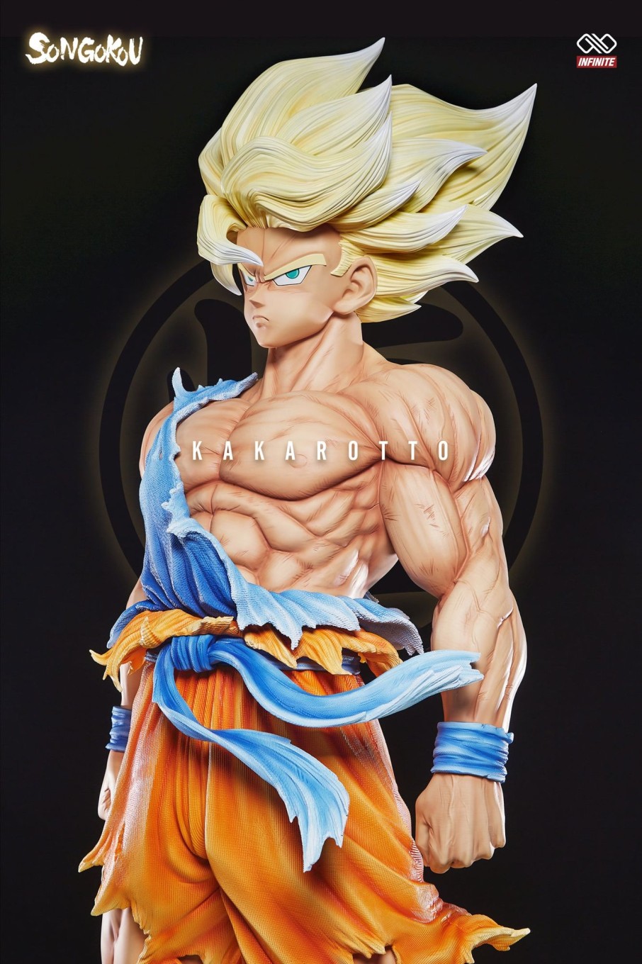 Statues/Figures INFINITE STUDIO Dragon Ball | Infinite Studio Dragon Ball Z: Super Saiyan Goku 1/1 [Pre-Order]