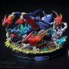 Statues/Figures KING FINGER STUDIO Pokemon | King Finger Studio Pokemon: Garchomp And Gible [In Stock]