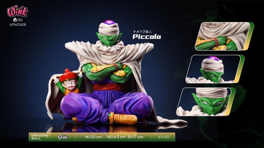 Statues/Figures WINK STUDIO Dragon Ball | Wink Studio Dragon Ball Z: Sitting Series 3. Piccolo And Gohan [Sold