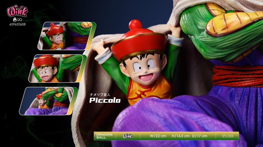 Statues/Figures WINK STUDIO Dragon Ball | Wink Studio Dragon Ball Z: Sitting Series 3. Piccolo And Gohan [Sold