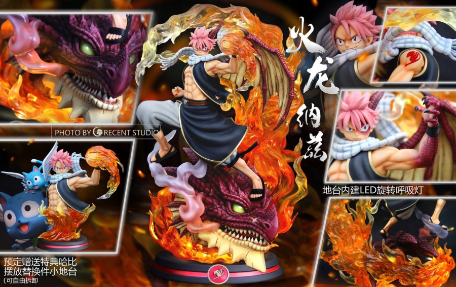 Statues/Figures CRESCENT STUDIO Fairy Tail | Crescent Studio Fairy Tail: Fire Dragon Slayer Natsu Dragneel 1/6 [S