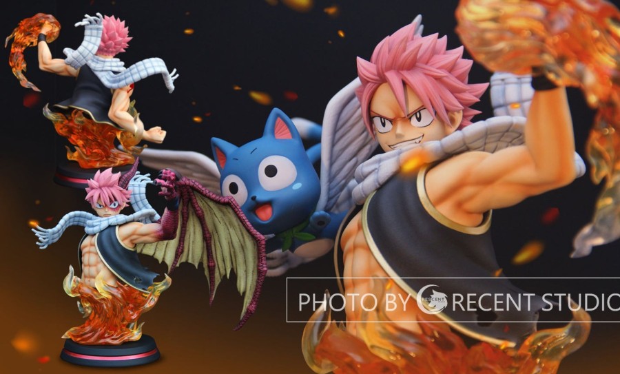 Statues/Figures CRESCENT STUDIO Fairy Tail | Crescent Studio Fairy Tail: Fire Dragon Slayer Natsu Dragneel 1/6 [S