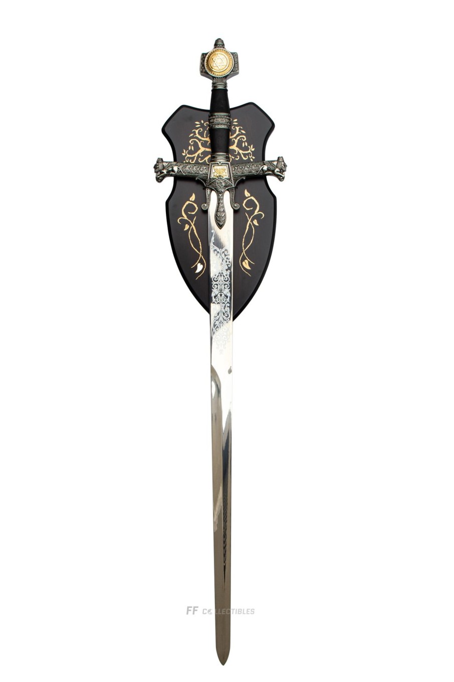 Medieval Swords FF COLLECTIBLES | Sword Of Solomon, Medieval Knights Templar Crusader Sword (With Free W