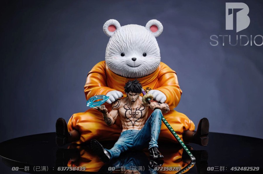 Statues/Figures BT STUDIO One Piece | Bt Studio One Piece: 7 Warlords Sitting Pose Series 2. Trafalgar Law