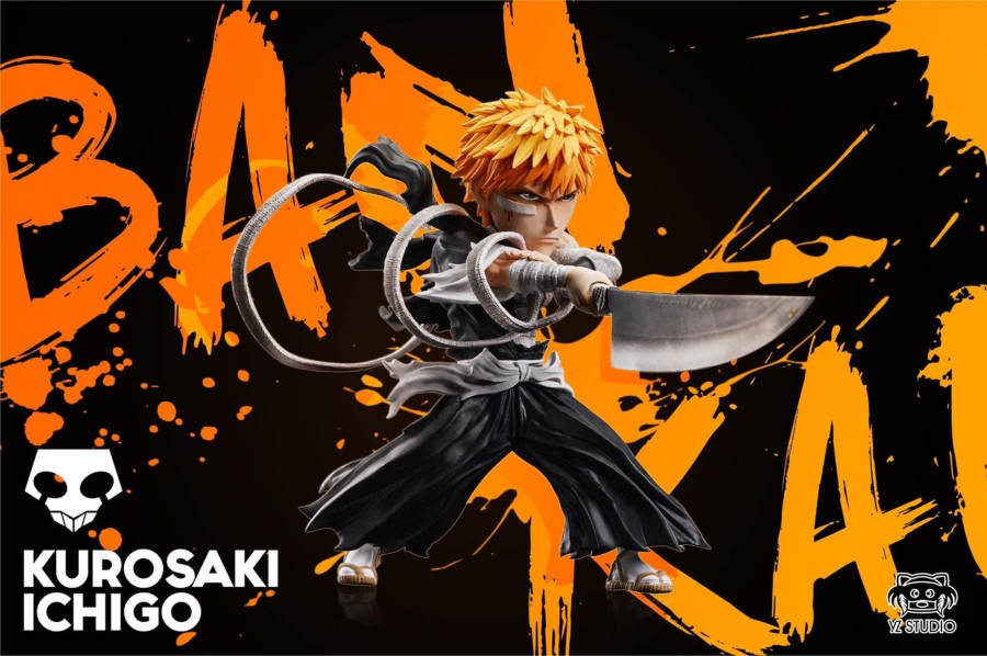 Statues/Figures YZ STUDIO Bleach | Yz Studio Bleach: Life Of Ichigo Kurosaki 2. Bankai [Sold Out]