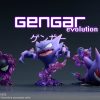 Statues/Figures MG STUDIO Pokemon | Mg Studio Pokemon: Scale World Series, Gengar Evolution Family [Pre-