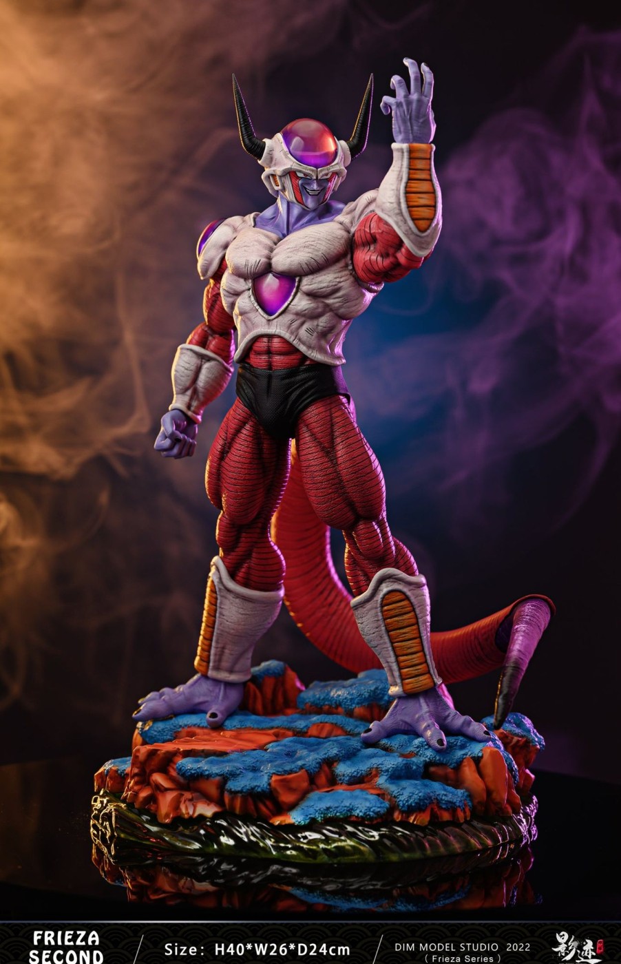 Statues/Figures DIM MODEL STUDIO Dragon Ball | Dim Model Studio Dragon Ball Z: Frieza Series, Second Form Frieza [I