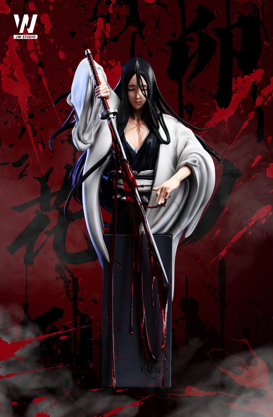 Statues/Figures JW STUDIO Bleach | Jw Studio Bleach: Gotei 13 Bust Series 1. Unohana Retsu [Pre-Order]