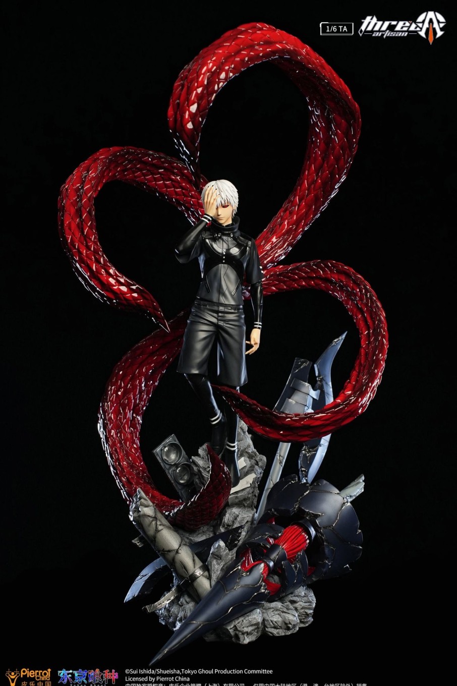 Statues/Figures THREE ARTISAN STUDIO Tokyo Ghoul | Three Artisan Studio Tokyo Ghoul: Ken Kaneki 1/6 (Licensed) [Sold Ou