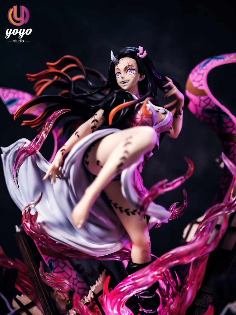 Statues/Figures YOYO STUDIO Demon Slayer | Yoyo Studio Demon Slayer: Awakened Demon Form Nezuko Kamado [Sold Ou