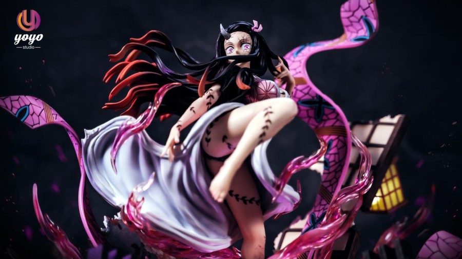 Statues/Figures YOYO STUDIO Demon Slayer | Yoyo Studio Demon Slayer: Awakened Demon Form Nezuko Kamado [Sold Ou