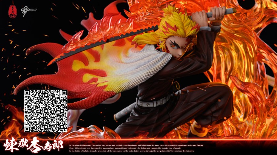 Statues/Figures LC STUDIO Demon Slayer | Lc Studio Demon Slayer: Flame Hashira, Kyojuro Rengoku [Sold Out]