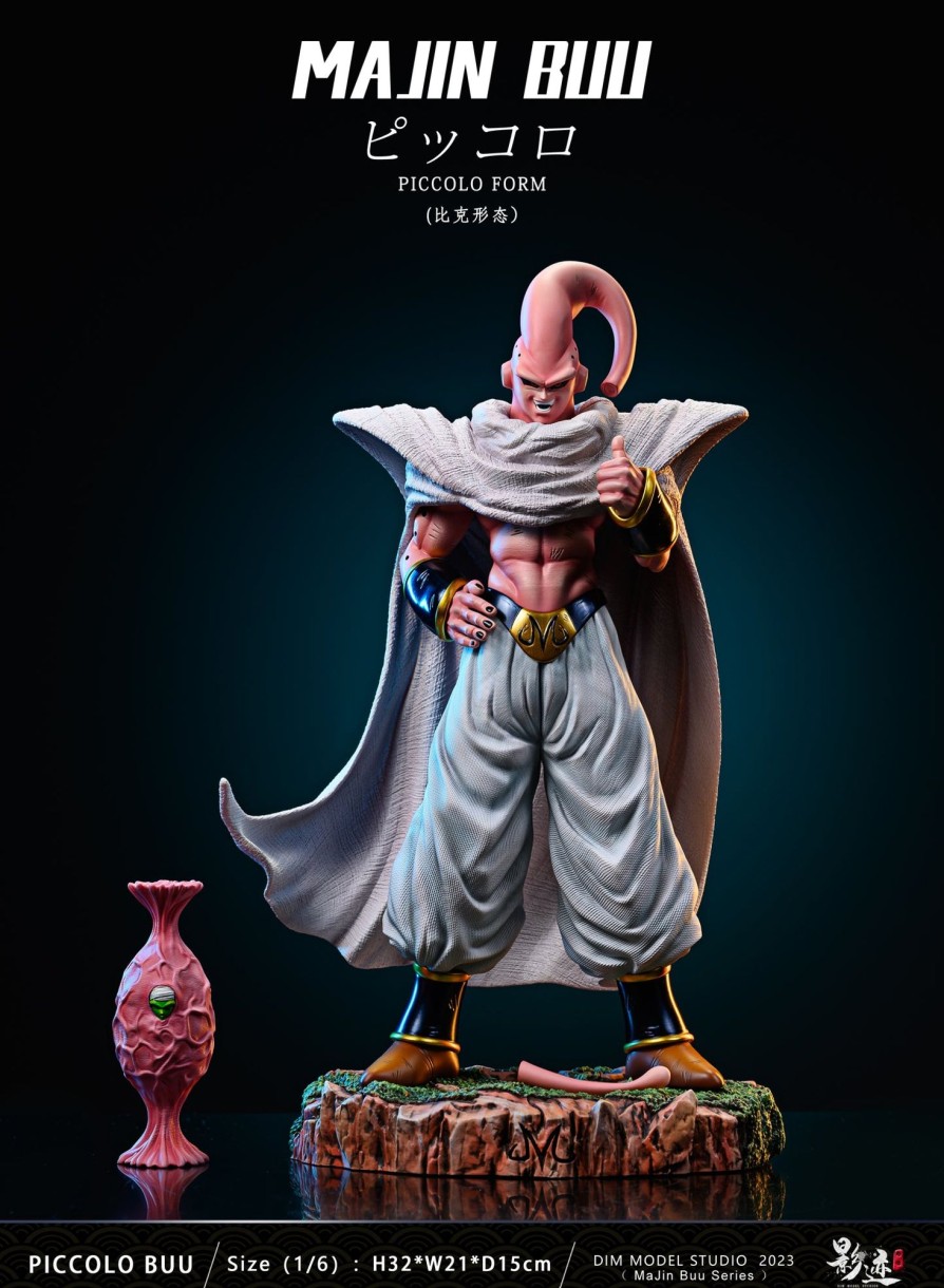 Statues/Figures DIM MODEL STUDIO Dragon Ball | Dim Model Studio Dragon Ball Z: Buu Series, Piccolo Buu [In Stock]