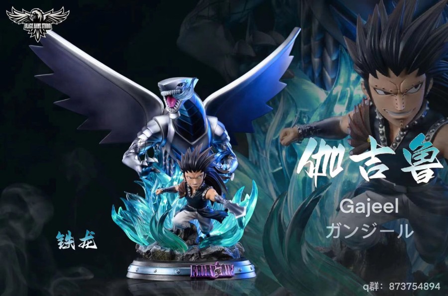 Statues/Figures BLACK HAWK STUDIO Fairy Tail | Black Hawk Studio Fairy Tail: Dragon Slayer Series 3. Gajeel Redfox