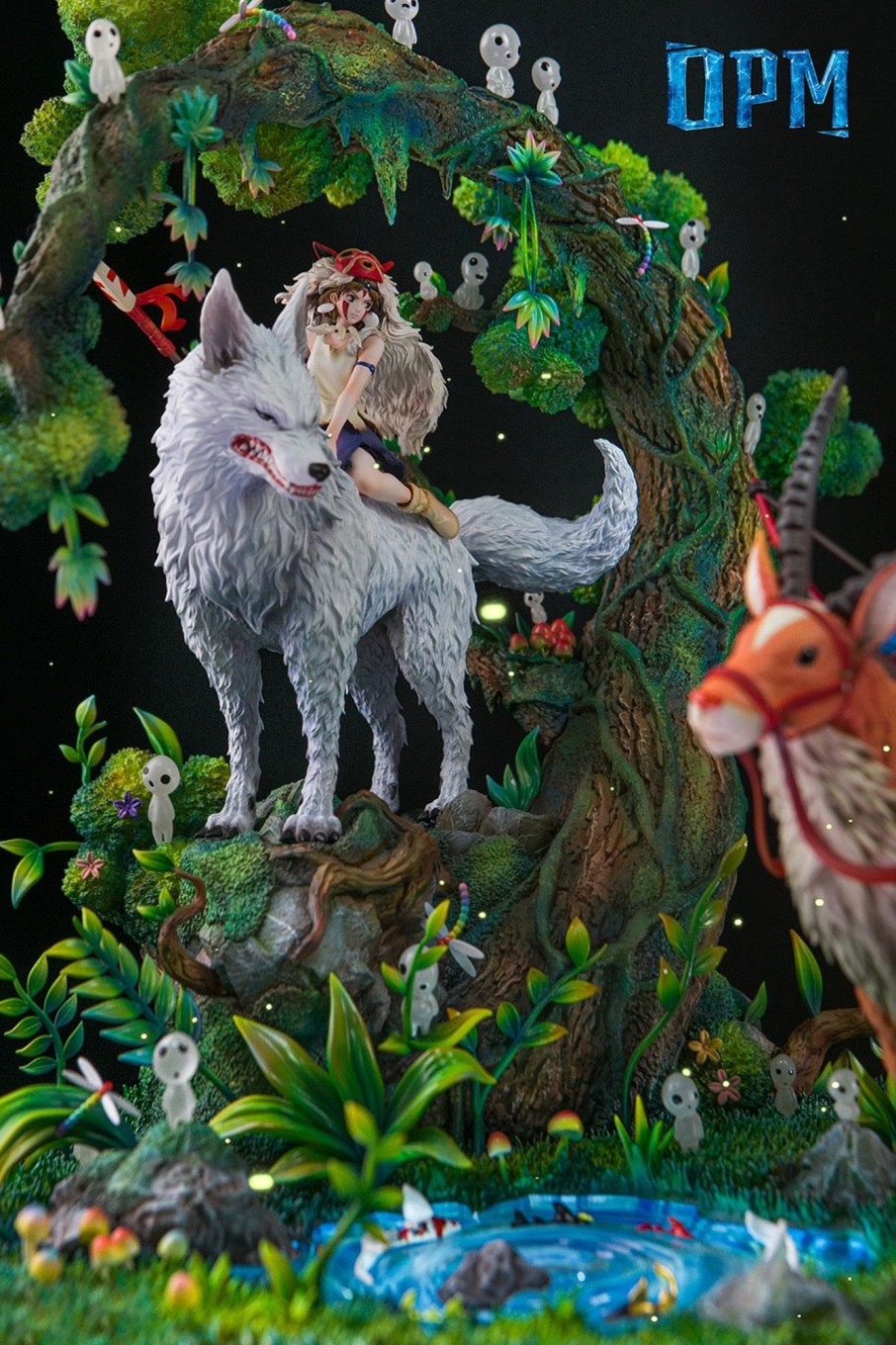 Statues/Figures OPM STUDIO Studio Ghibli | Opm Studio Hayao Miyazaki Series: 4. Princess Mononoke [In Stock]