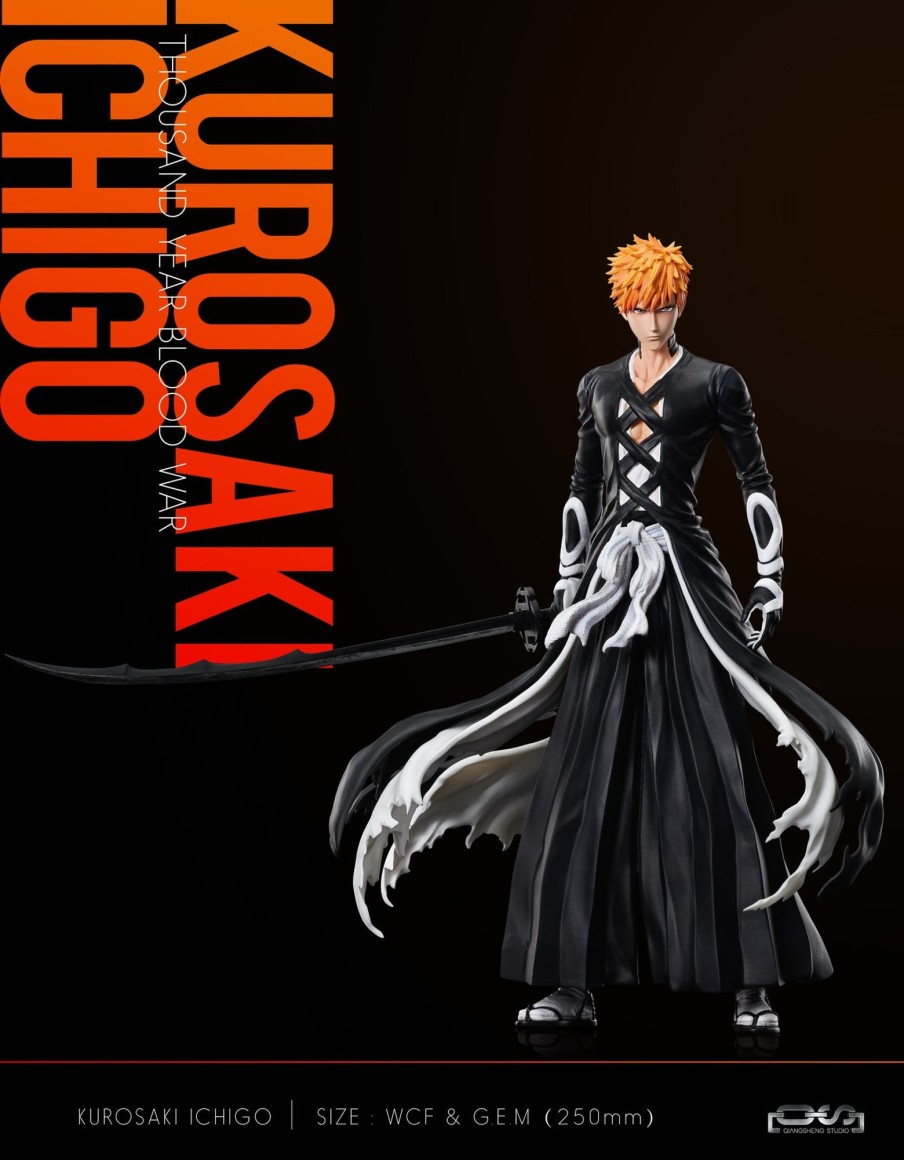 Statues/Figures QIANGSHENG STUDIO Bleach | Qiangsheng Studio Bleach: Thousand-Year Blood War Tensa Zangetsu Ich