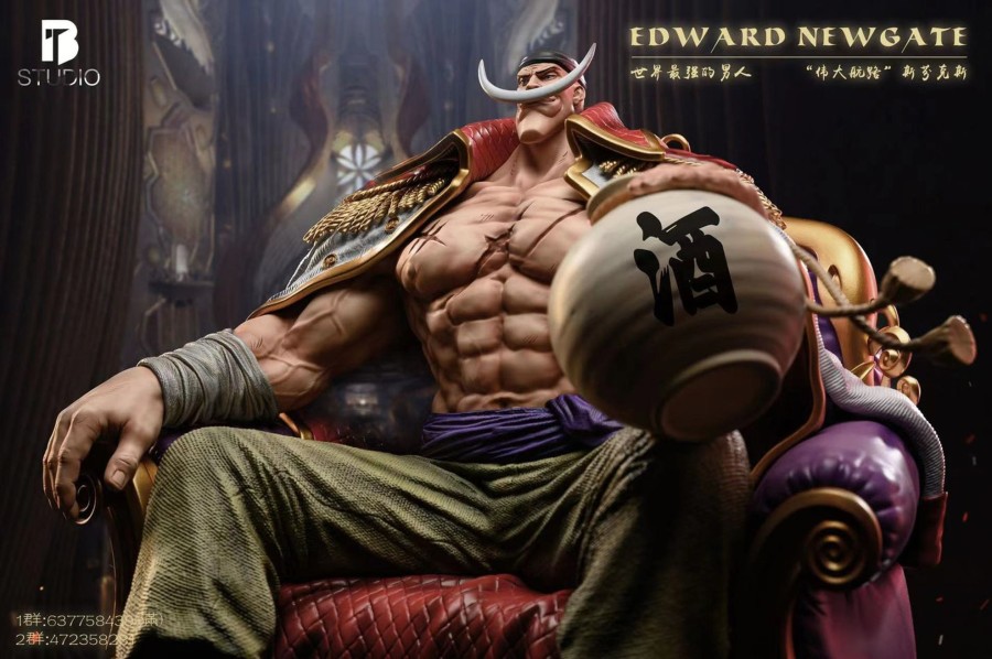 Statues/Figures BT STUDIO One Piece | Bt Studio One Piece: Sitting Pose Series Whitebeard [Sold Out]