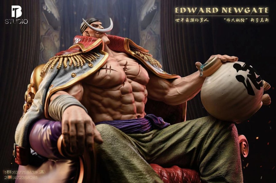 Statues/Figures BT STUDIO One Piece | Bt Studio One Piece: Sitting Pose Series Whitebeard [Sold Out]