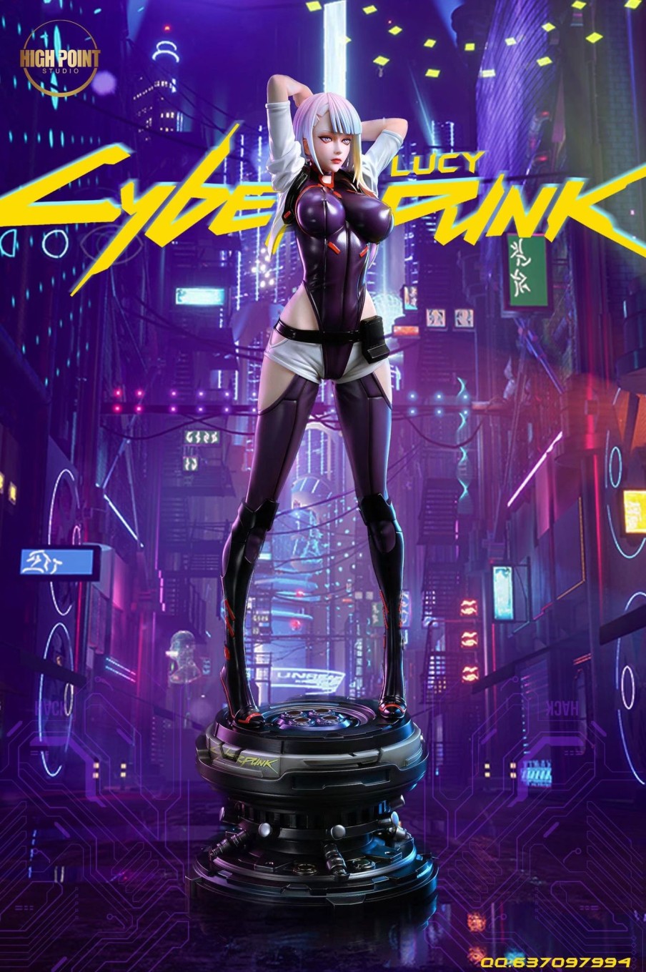 Statues/Figures HIGH POINT STUDIO Cyberpunk | High Point Studio Cyberpunk: Lucy (18+) [Sold Out]