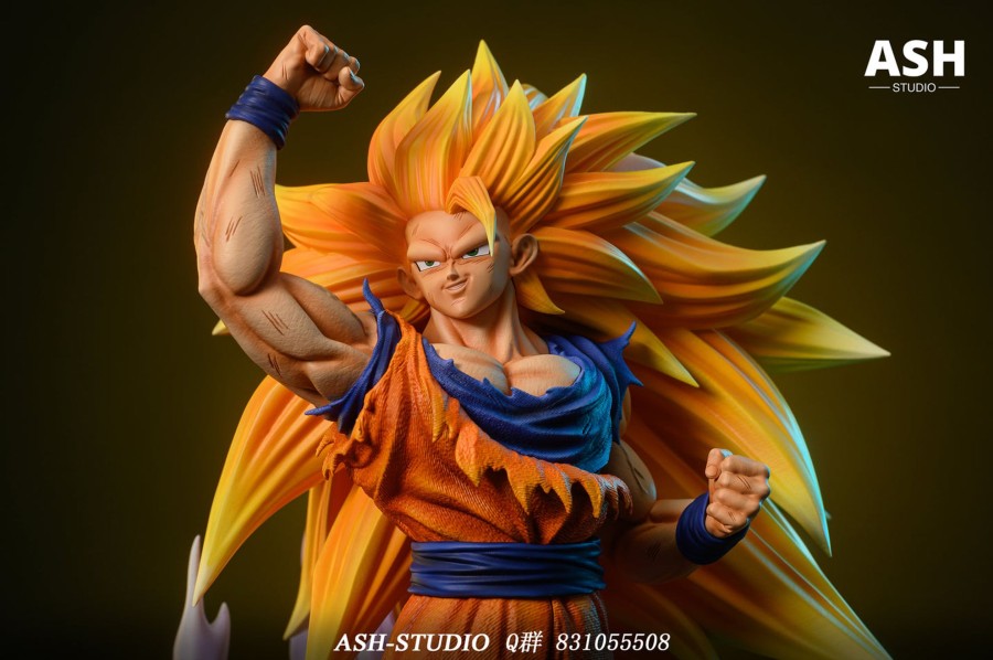 Statues/Figures ASH STUDIO Dragon Ball | Ash Studio Dragon Ball Z: Super Saiyan 3 Goku [Sold Out]