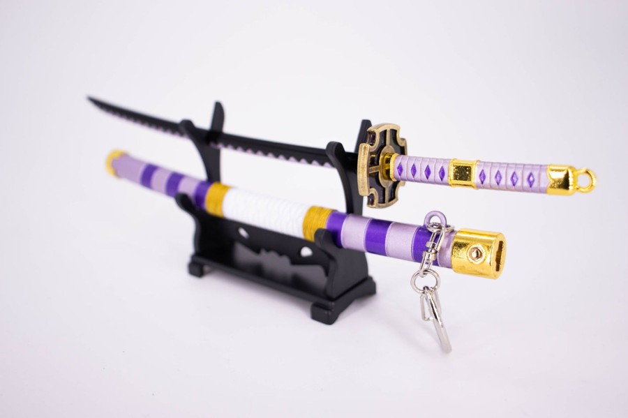 Keychains And Mini Replicas FF COLLECTIBLES | One Piece Nidai Kitetsu Sword Keychain