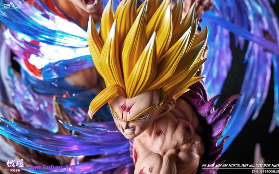 Statues/Figures YUNQI STUDIO Dragon Ball | Yunqi Studio Dragon Ball Z: No.8 Father-Son Kamehameha [In Stock]