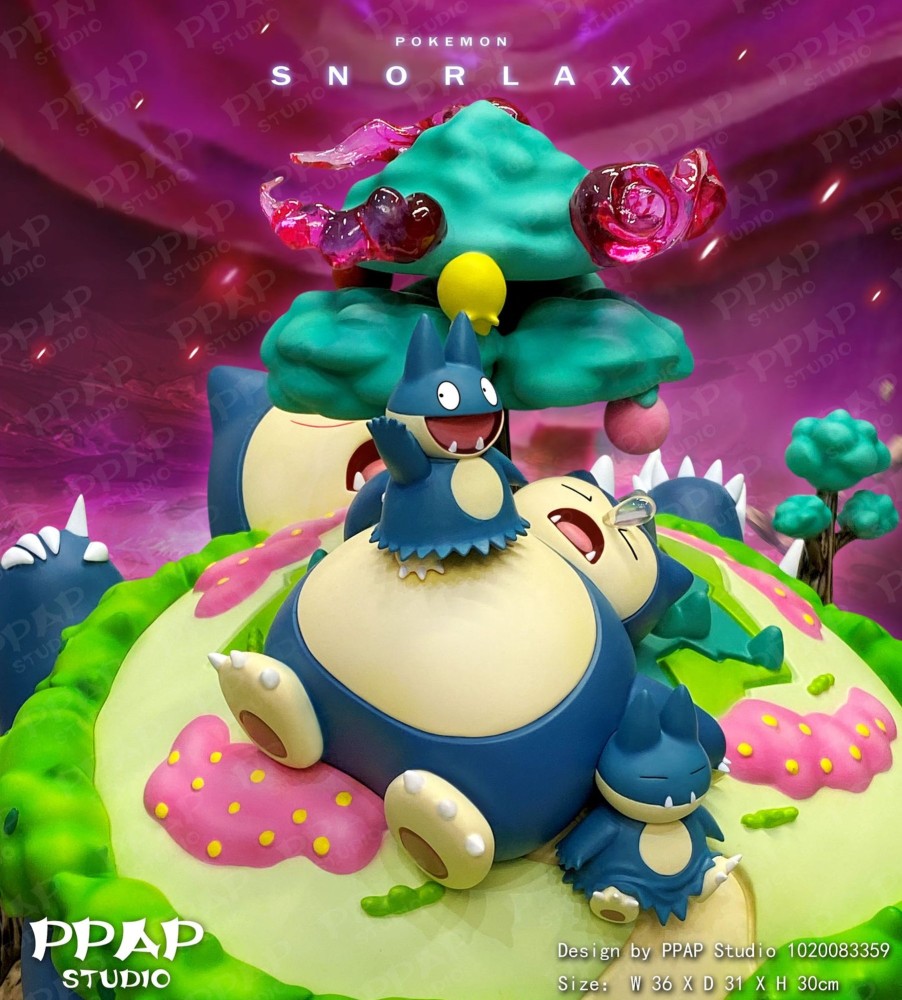 Statues/Figures PPAP STUDIO Pokemon | Ppap Studio Pokemon: Gigantamax Evolution Series 1. Snorlax [Sold Ou