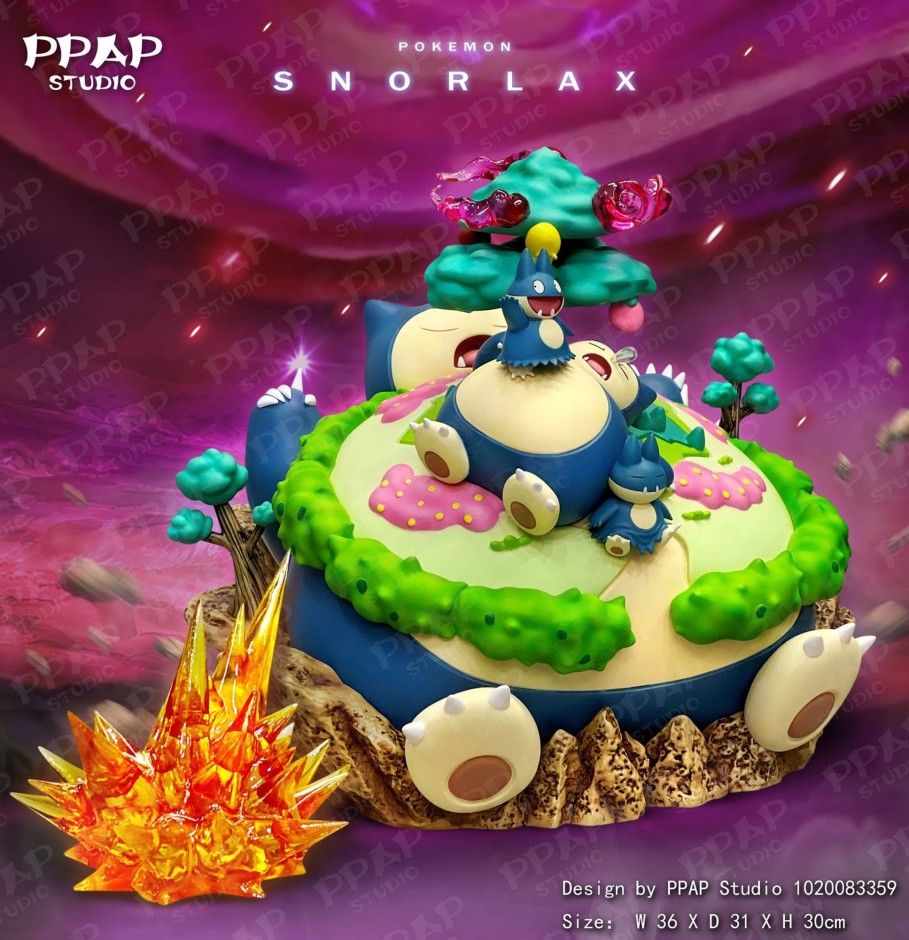 Statues/Figures PPAP STUDIO Pokemon | Ppap Studio Pokemon: Gigantamax Evolution Series 1. Snorlax [Sold Ou