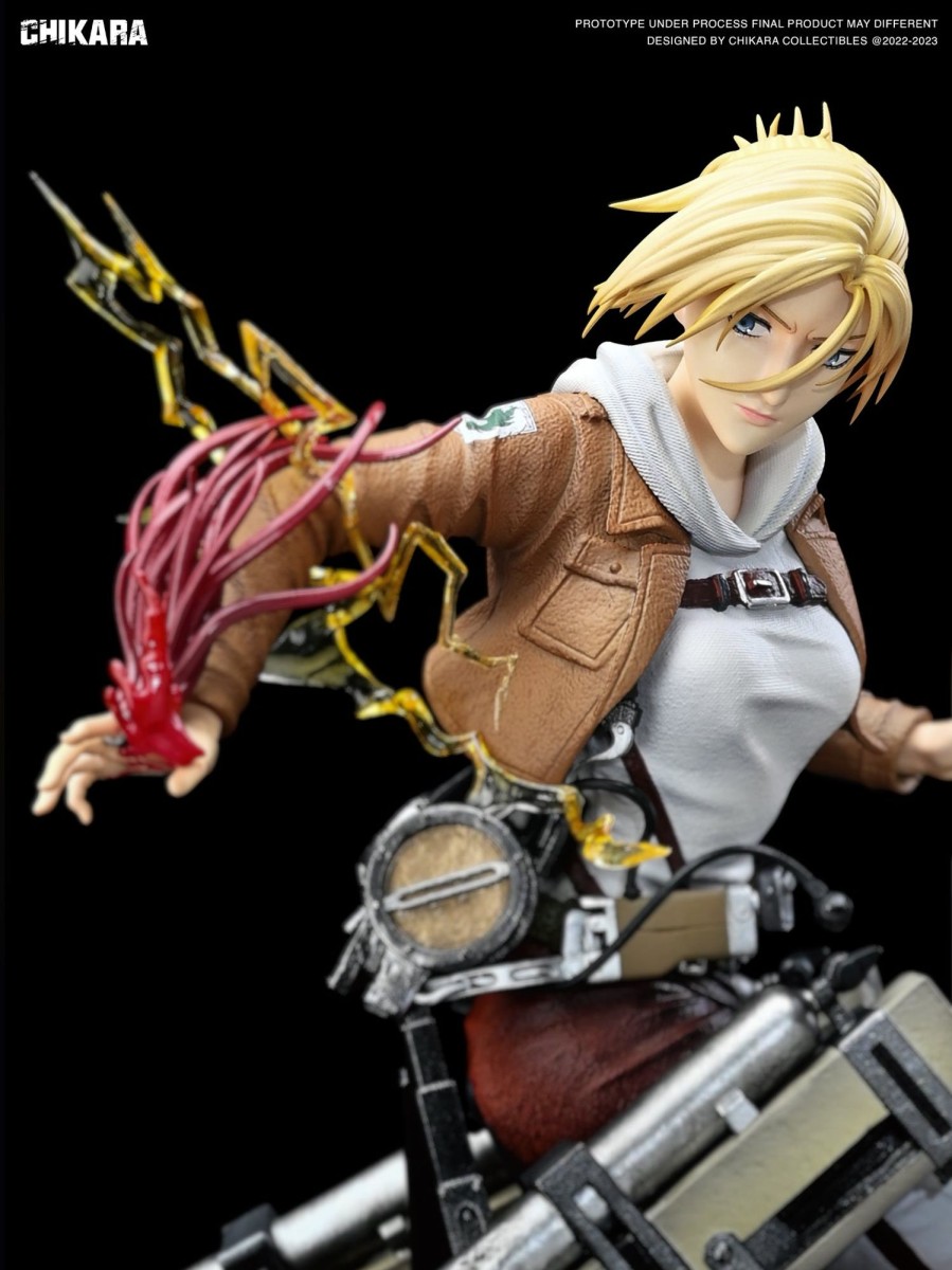 Statues/Figures CHIKARA STUDIO Attack On Titan | Chikara Studio Attack On Titan: Titan Transformation Annie Leonhart