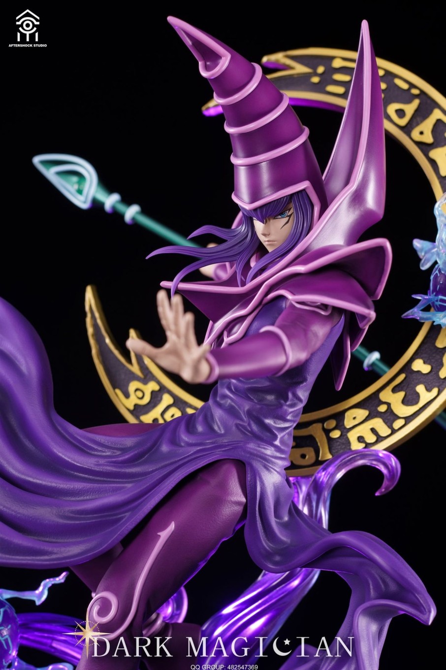 Statues/Figures AFTERSHOCK STUDIO Yu-Gi-Oh! | Aftershock Studio Yu-Gi-Oh!: Dark Magician [In Stock]