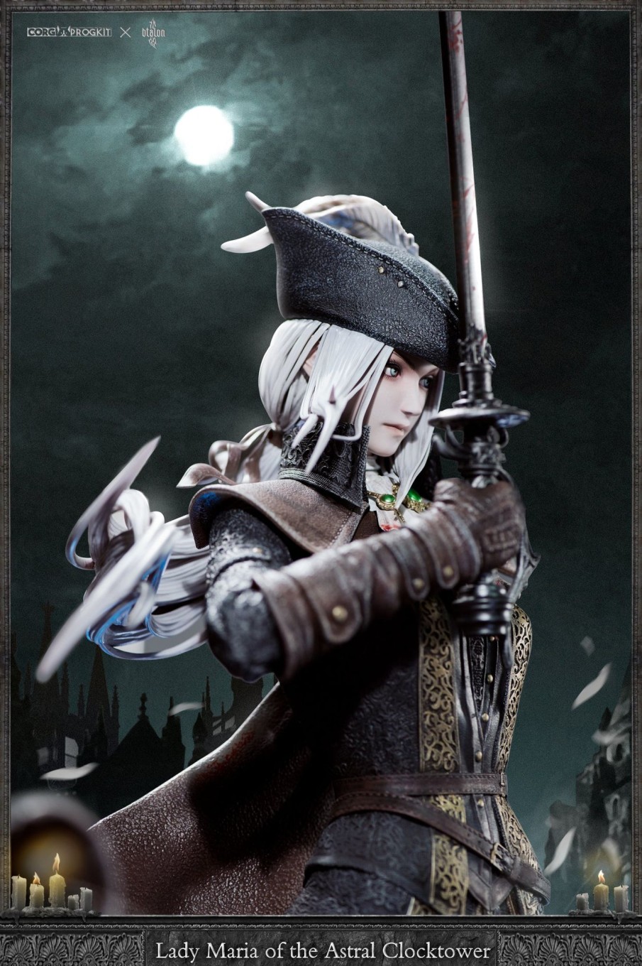 Statues/Figures CORGI PROGKIT x DTALON STUDIO Bloodborne | Corgi Progkit X Dtalon Studio Bloodborne: Lady Maria Of The Astral C