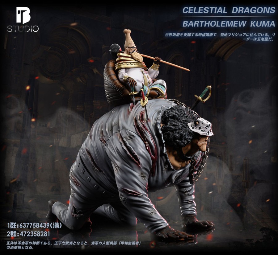 Statues/Figures BT STUDIO One Piece | Bt Studio One Piece: Iconic Scene Series, Celestial Dragon Slave, Ba