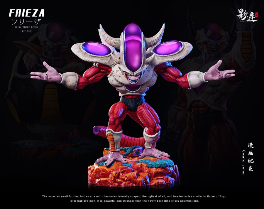 Statues/Figures DIM MODEL STUDIO Dragon Ball | Dim Model Studio Dragon Ball Z: Frieza Series, Third Form Frieza [In