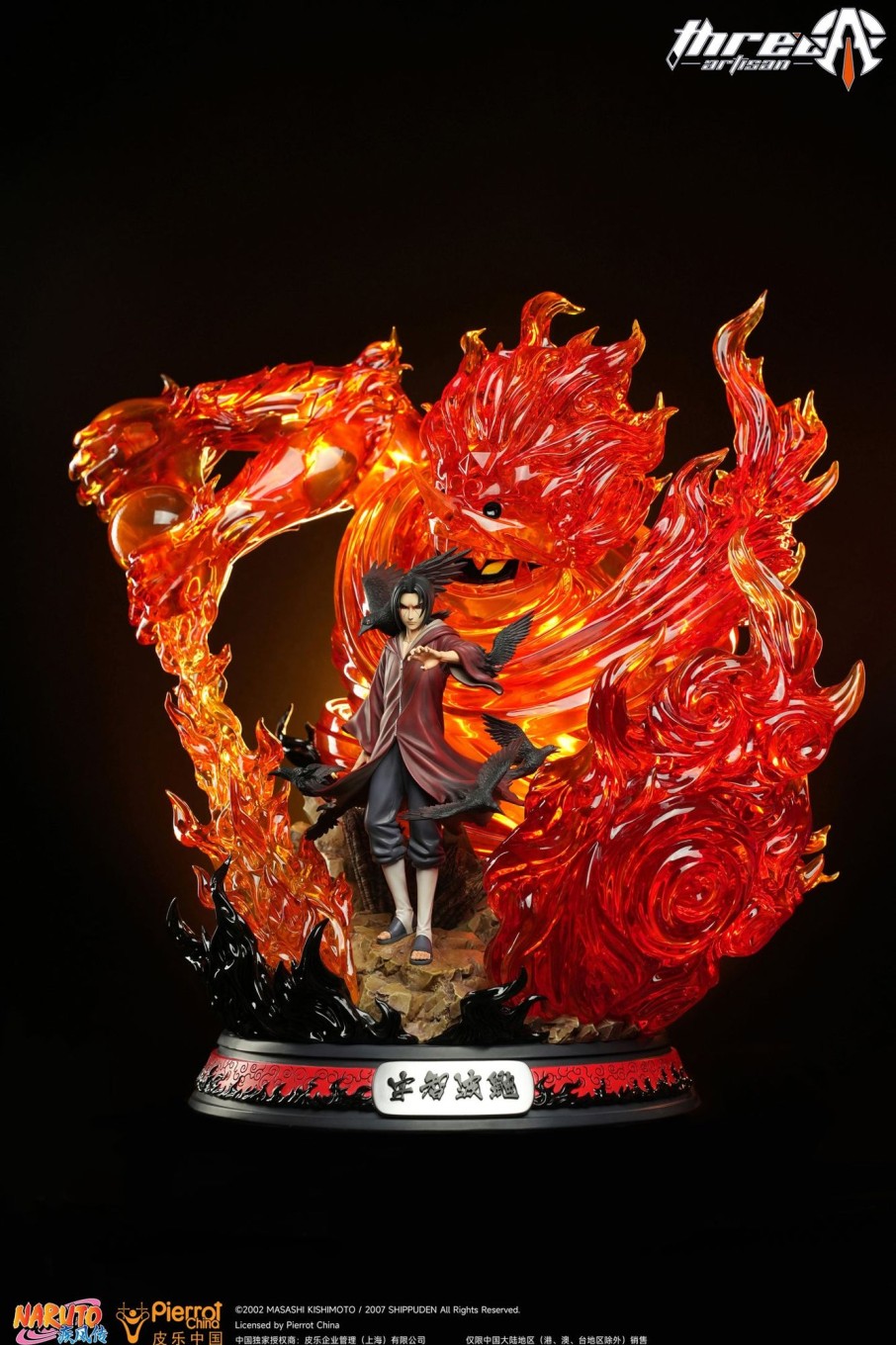 Statues/Figures THREE ARTISAN STUDIO Naruto | Three Artisan Studio Naruto: Itachi Uchiha 1/8 (Licensed) [Sold Out]