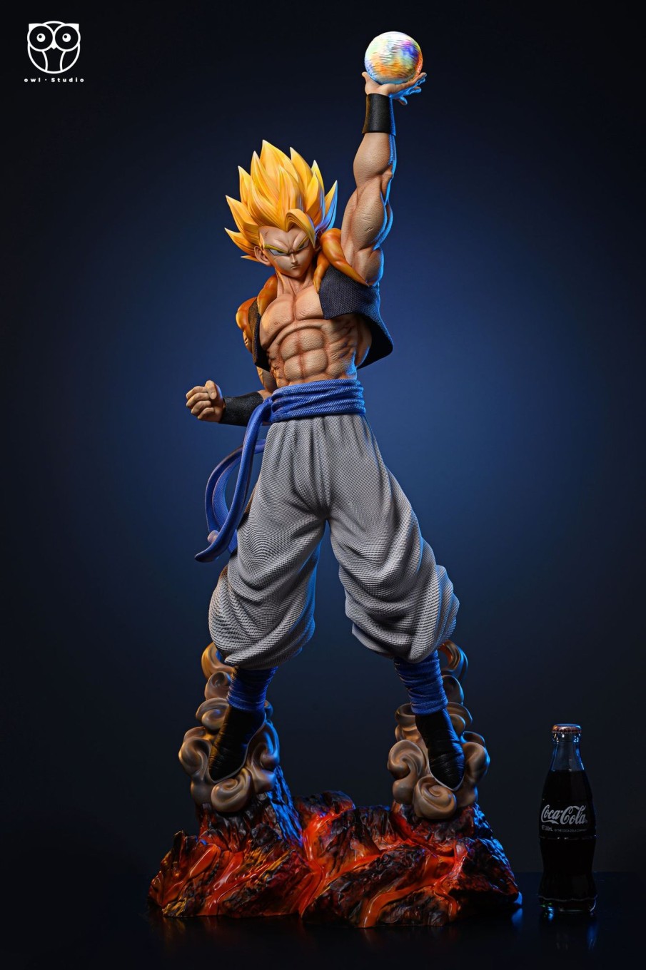 Statues/Figures OWL x QHS FEELINGS STUDIO Dragon Ball | Owl X Qhs Feelings Studio Dragon Ball Z: Stardust Breaker Gogeta [So