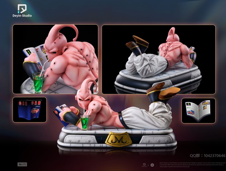 Statues/Figures DEYIN STUDIO Dragon Ball | Deyin Studio Dragon Ball Z: Playful Series, Super Buu [In Stock]