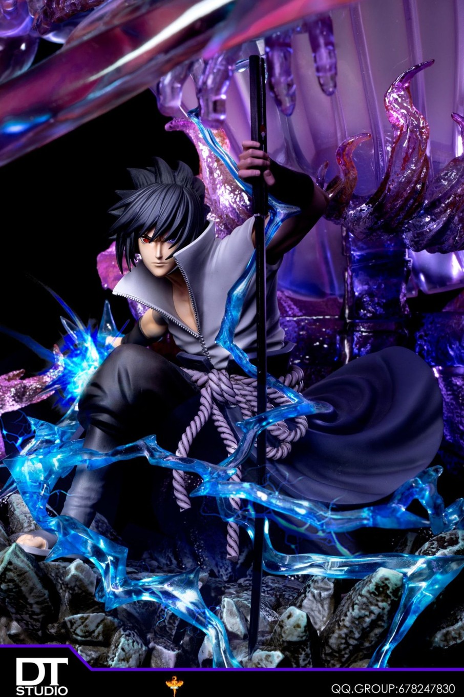 Statues/Figures DT STUDIO Naruto | Dt Studio Naruto: Sasuke Uchiha Second Form Susanoo [In Stock]