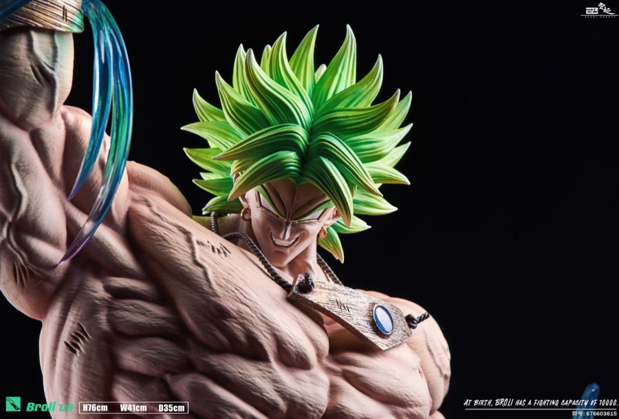 Statues/Figures YUNQI STUDIO Dragon Ball | Yunqi Studio Dragon Ball Z: No.7 Broly, The Legendary Super Saiyan [