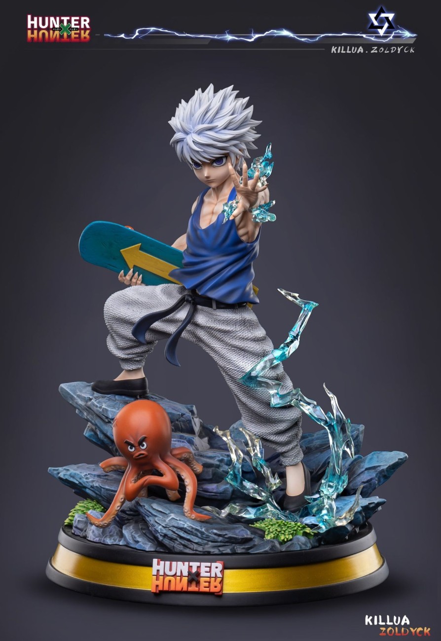 Statues/Figures HEXAGRAM STUDIO Hunter X Hunter | Hexagram Studio Hunter X Hunter: Killua Zoldyck [Discontinued]