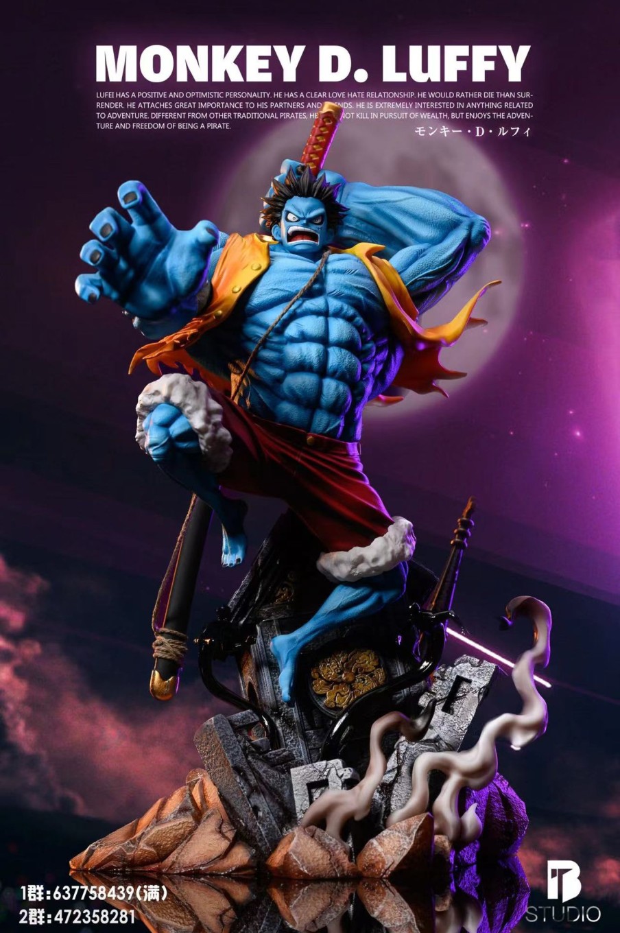 Statues/Figures BT STUDIO One Piece | Bt Studio One Piece: Nightmare Luffy [Sold Out]