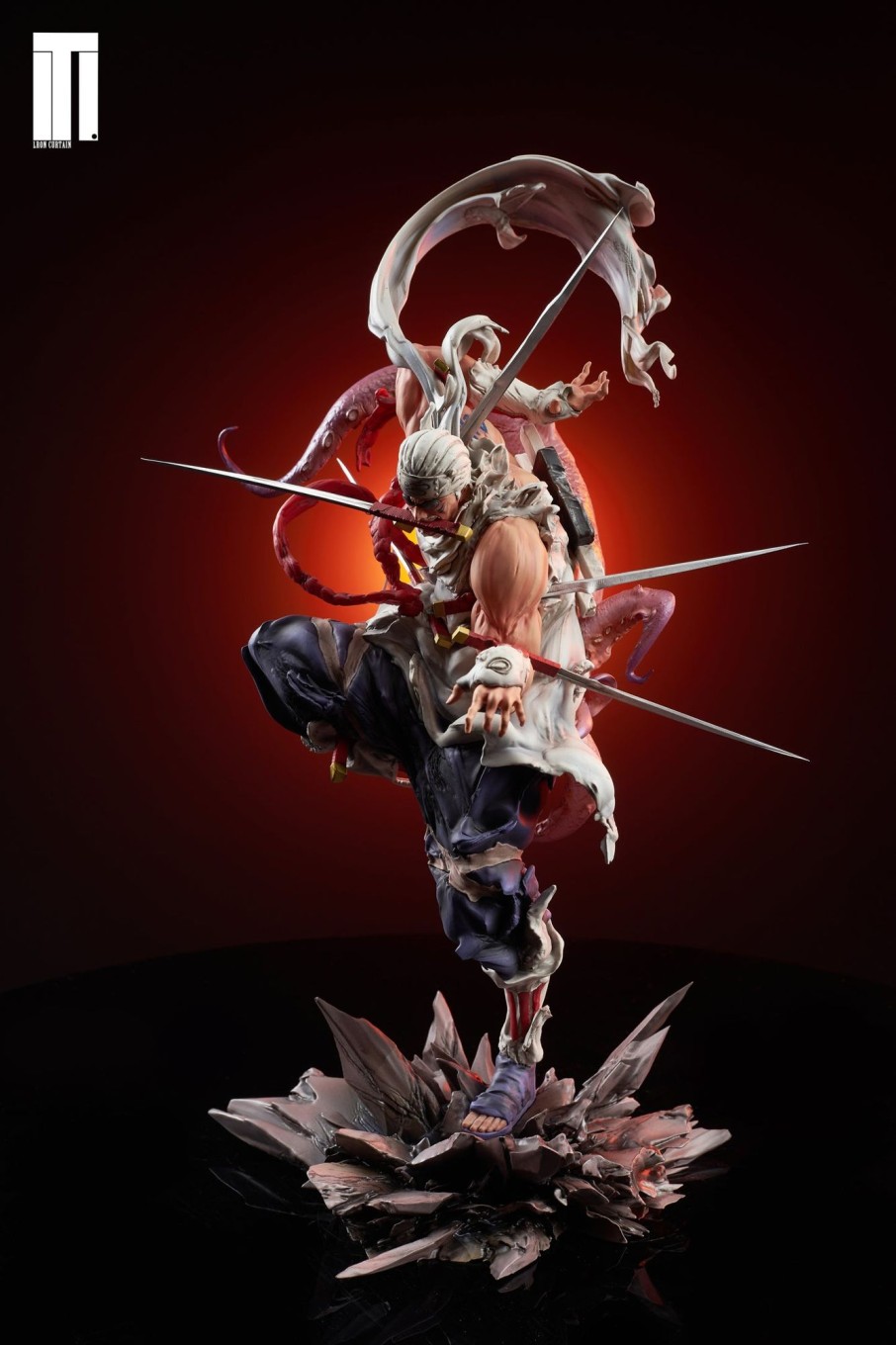 Statues/Figures IRON CURTAIN STUDIO Naruto | Iron Curtain Studio Naruto: Eight-Tails, Killer B [Pre-Order]