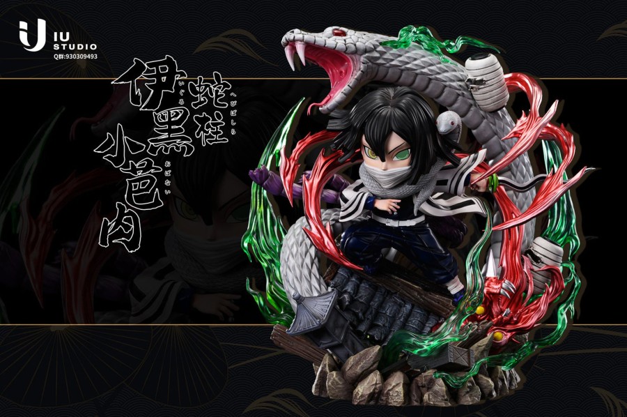 Statues/Figures IU STUDIO Demon Slayer | Iu Studio Demon Slayer: Sd Hashira Series - Serpent Hashira Obanai I