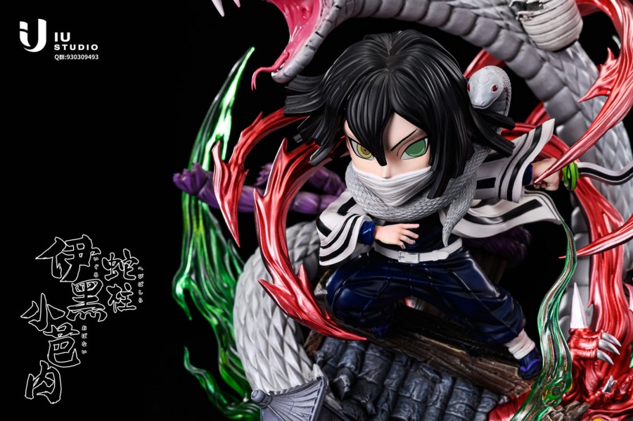 Statues/Figures IU STUDIO Demon Slayer | Iu Studio Demon Slayer: Sd Hashira Series - Serpent Hashira Obanai I