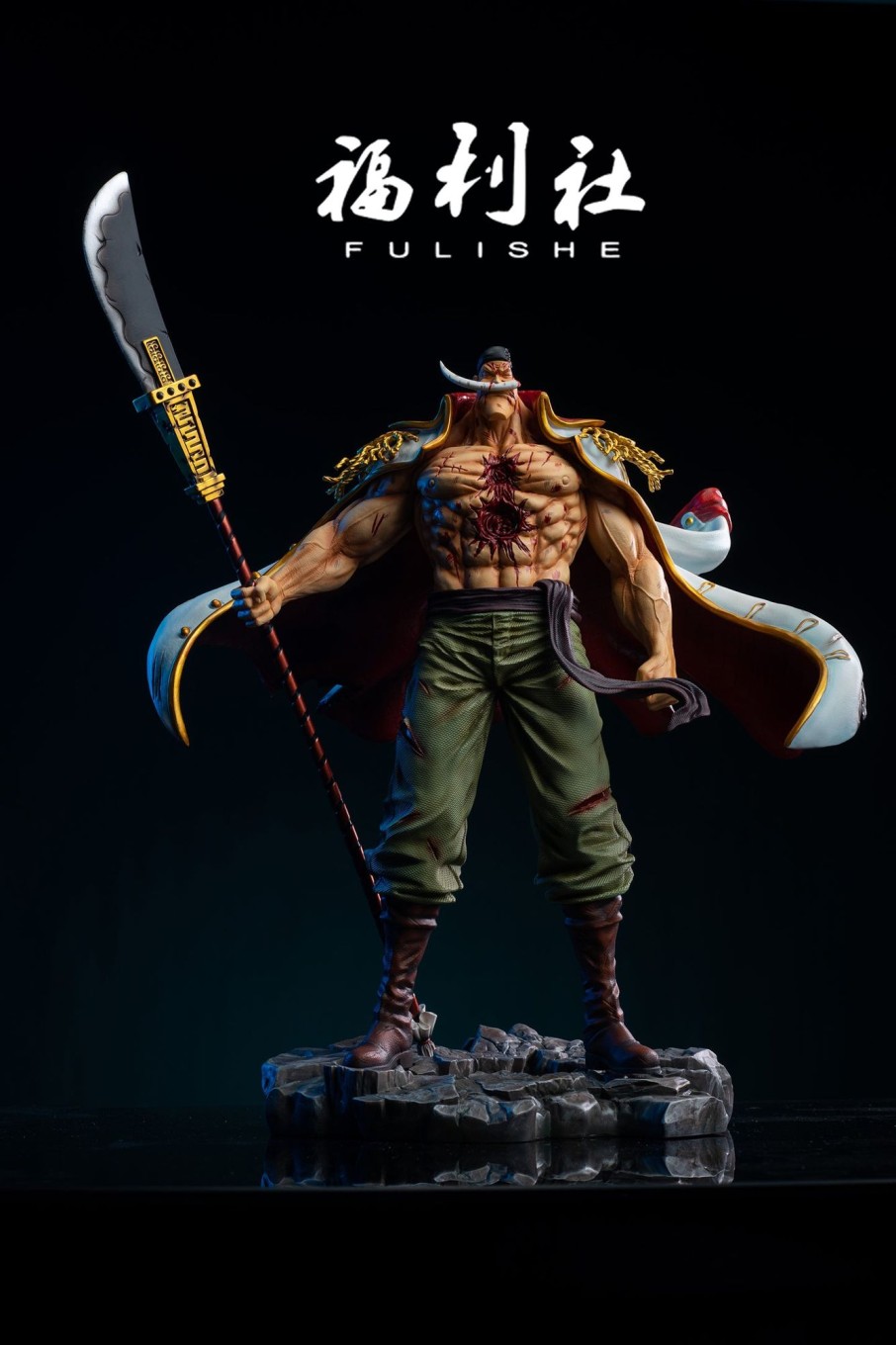 Statues/Figures FULISHE STUDIO One Piece | Fulishe Studio One Piece: Four Emperors Series, Whitebeard [Sold Out