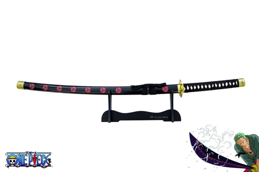 Anime Swords FF COLLECTIBLES | One Piece Shusui, The Sword Of Roronoa Zoro (W Free Sword Stand)