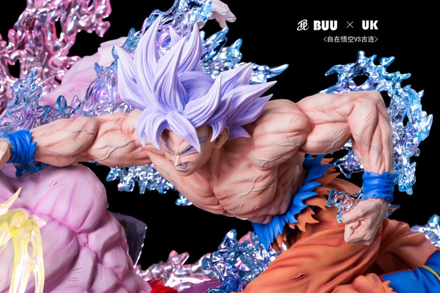 Statues/Figures BUU x UK STUDIO Dragon Ball | Buu X Uk Studio Dragon Ball Super: Ultra Instinct Goku Vs Jiren [Sol