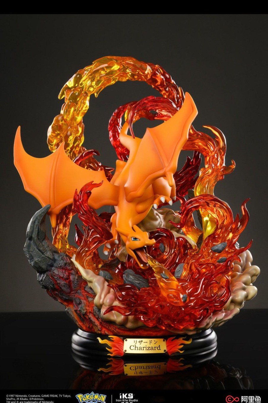 Statues/Figures IRON KITE STUDIO Pokemon | Iron Kite Studio Pokemon: Charizard 1/4 (Licensed) [Sold Out]