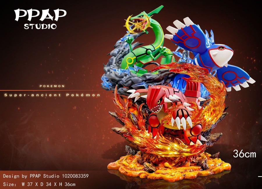 Statues/Figures PPAP STUDIO Pokemon | Ppap Studio Pokemon: Legendary Series 1. Super-Ancient Pokemon, Grou