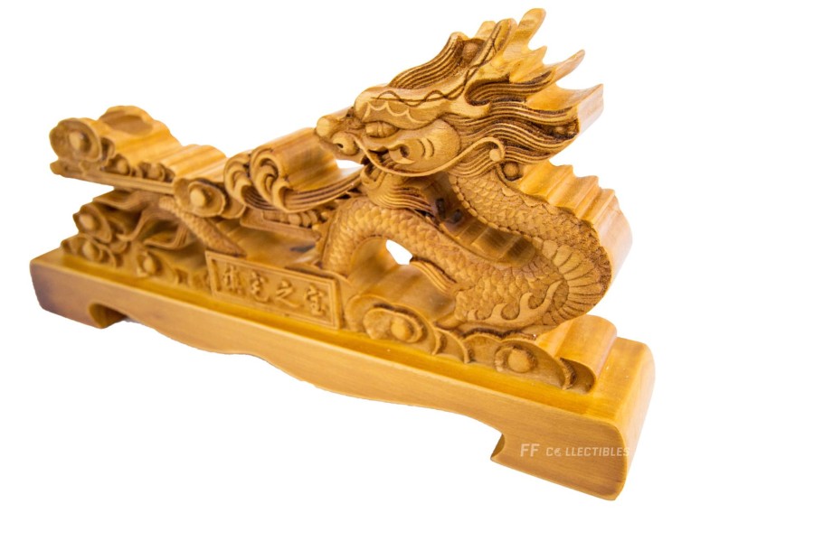 Sword Accessories FF COLLECTIBLES | Premium Original Design "Treasured Dragon" Single Sword Stand